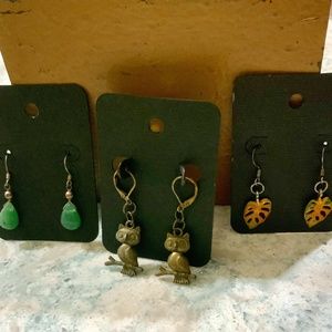 Lot of earrings (3 pair)